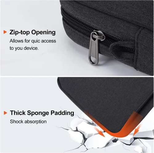 Vista 5 de Funda para tablet portátil de 12.9 pulgadas para Macbook Pro de 14.2 pulgadas/Air 13.6 pulgadas/Neo 13, Samsung Galaxy Tab S11 S10 S9 Ultra de 14.6