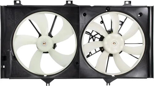 Vista 70 de Conjunto de ventilador de refrigeración dual del radiador TRQ Para Toyota Avalon 2013-2018 Camry 2012-2017 TO3115173