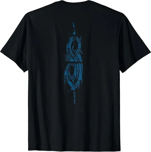 Vista 2 de Slipknot Camiseta oficial de We Are Not Your Kind Blue Glitch Negro S