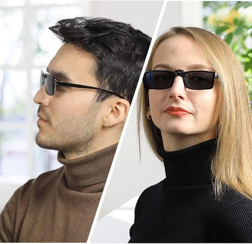 Vista 5 de LUFF Gafas de sol polarizadas con clip para prescripciónlentes de miopía al aire libreconducción