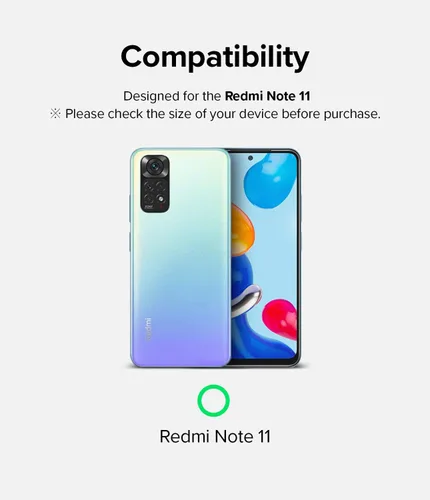 Vista 2 de Ringke Estilo de cámara compatible con Redmi Note 11, protector de borde de lente de cámara trasera, marco de aluminio resistente, cubierta adhesiva