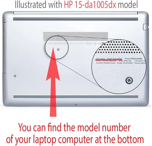 Vista 4 de mCover Funda compatible solo con PC portátil HP 15-DYxxxx / 15-EFxxxx Series 2020 ~ 2022 de 15.6 pulgadas