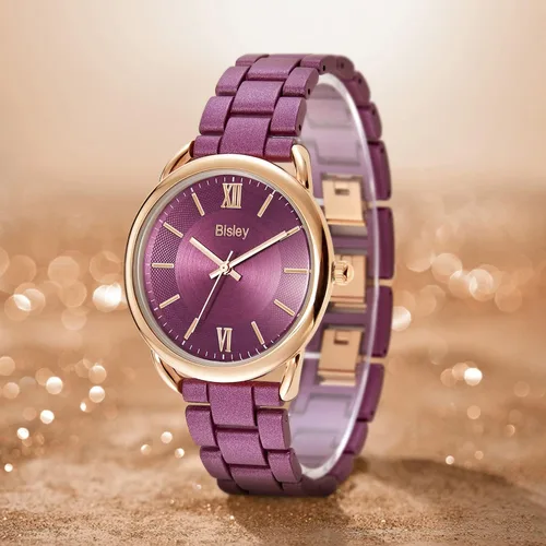Vista 4 de Bisley Watch for Women Waterproof Watch Roman Numerals Analog Ladies Watches