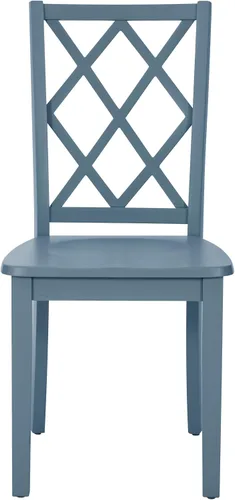 Vista 6 de Powell Silla auxiliar de comedor Conolly Blue Graphite