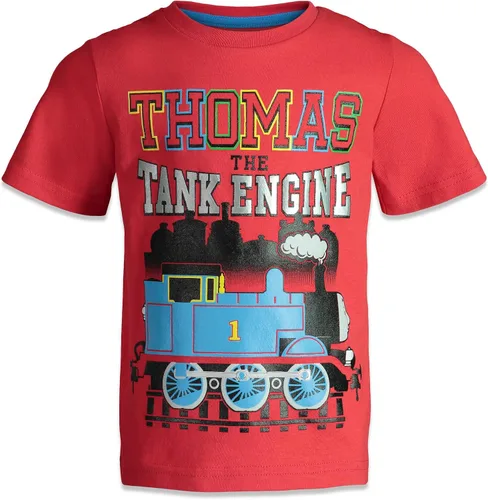 Vista 2 de Thomas Friends Thomas The Train - Paquete de 3 camisetas gráficas de manga corta
