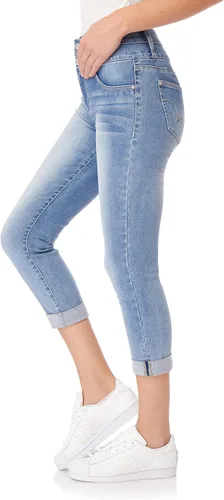 Vista 3 de WallFlower Pantalones cortos para mujer de tiro alto, Insta Soft Juniors (estándar y Plus)