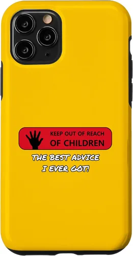 Vista 10 de iPhone 15 Manténgase fuera del alcance de los niños - El mejor consejo que he recibido! Funda