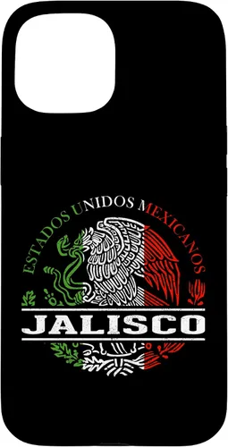 Vista 6 de Funda para iPhone 16 Jalisco Bandera Mexicana Bandera Mexicana