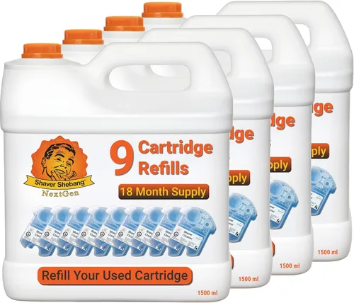 Vista 6 de 9 recargas de cartuchos Clean & Renew: 18 meses de afeitado limpio NextGen