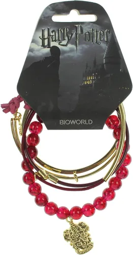 Vista 2 de Harry Potter Gryffindor Arm Party juego de pulseras