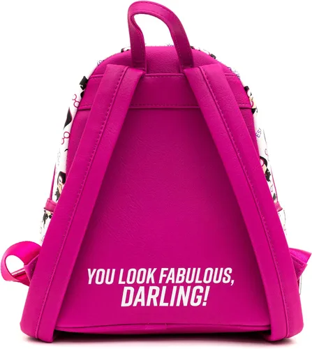 Vista 7 de Loungefly Mini mochila, Disney The Incredibles, Edna Mode"Sin capas!", Varios colores, Mini mochila