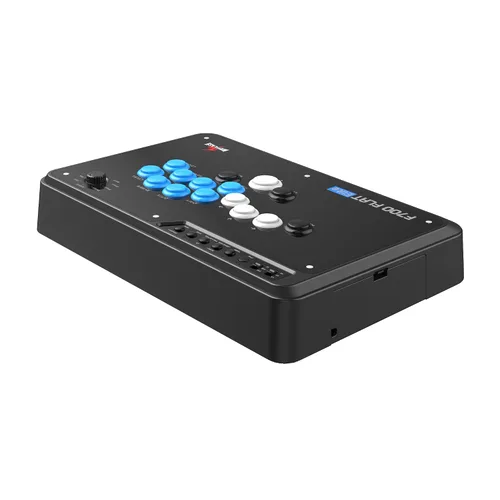 Vista 5 de MAYFLASH F700 FLAT Elite Wireless Arcade Stick Leverless All Button Controller with Sanwa buttons Compatible with PS5, PS4, PC, Xbox Series S/X