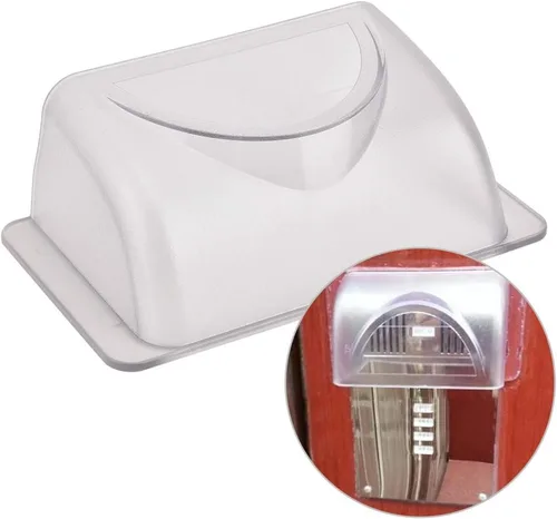 Vista 7 de Sonew Cubierta impermeable, Cubierta de lluvia de plástico, Cubierta impermeable Protector de Concha, para RFID Control de Acceso Teclado