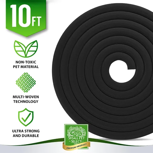Vista 4 de Small Pet Select Funda Protectora de Cables de Alta Resistencia - Negra, 3.05m - Protector Ultra Duradero de Cables Eléctricos y Alambres