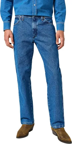 Vista 9 de Wrangler Jeans de corte vaquero de 13mwz para hombre Índigo (Prewashed Indigo)