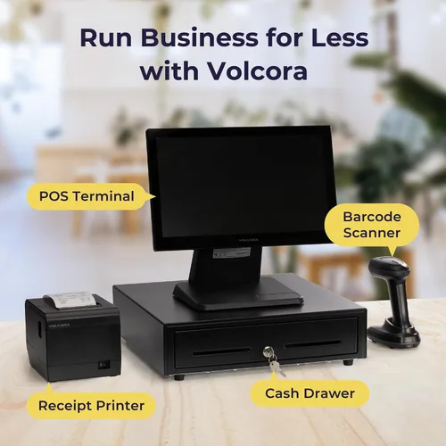 Vista 6 de Impresora de Recibos Térmica Volcora, Impresora POS de 80 mm con Cortador Automático, Interfaz USB/Ethernet para Windows/MAC/Linux, Soporte