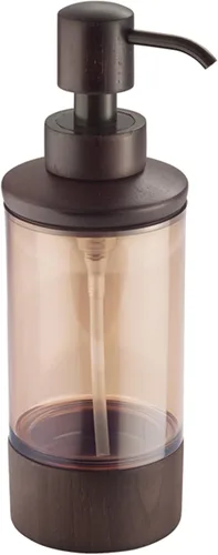 Vista 3 de InterDesign Formbu - Dispensador de jabón líquido y loción para encimeras de cocina o baño, vaso