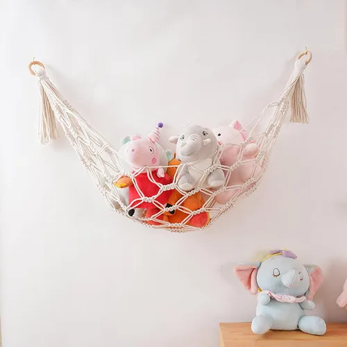 Vista 6 de Stuffed Animal Storage Net Or Hammock for Small Animals Or Plushies Plush Toy Storage Holder Stuffed Animal Or Hammock