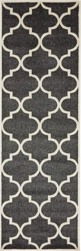 Vista 28 de Unique Loom Trellis Collection - Alfombra marroquí de celosía gris (7' 0 pies x 10' 0 pies)