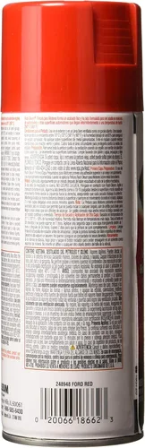 Vista 3 de Rust-Oleum 248948 Pintura en aerosol de esmalte para motor, 12 onzas, rojo Ford