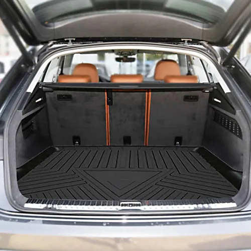 Vista 2 de Car Rubber Trunk mat, for A=UDI Q8 2018-2022, Rubber Luggage mat Car Trunk