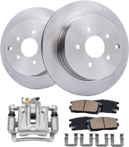 Vista 67 de Detroit Axle - Rotores de freno para Ford Mustang 2015 2016 2017 2018 2019 2020 2021 2022 2023 Rotores de freno de disco 2016 2017 2018 2019