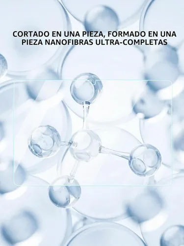 Vista 7 de Protector de pantalla para tabletas TABWEE T20 Android 16 de 10 pulgadas, antiarañazos, dureza 9H, sensible al tacto, bordes redondeados 2.5D, sin