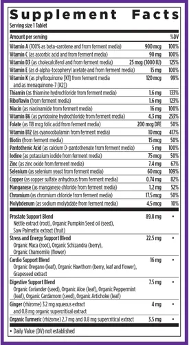 Vista 6 de Tabletas multivitamínicas para hombres de más de 40 años, uso diario, de New Chapter, 370, 1, 1