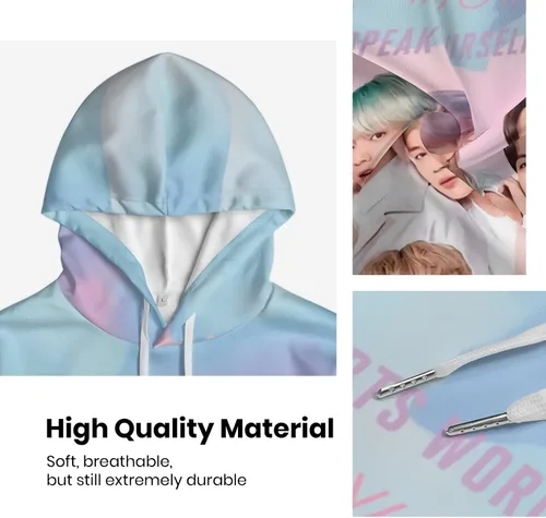 Vista 5 de BIDSNUAS Sudaderas con capucha para mujer con estampado 3D unisex sudaderas con capucha para hombre