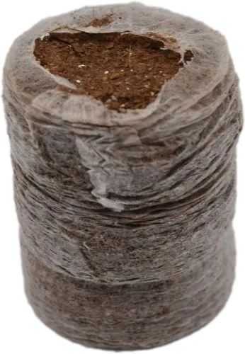 Vista 4 de Black Duck Brand Juego de 25 pellets de fibra de coco con red – El iniciador de semillas de 1.496 in se expande con agua que proporciona semillas