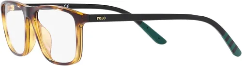 Vista 3 de Polo Ralph Lauren Ph2245u - Marco rectangular para gafas graduadas para hombre, Shiny HavanaDemo lente, 56 mm