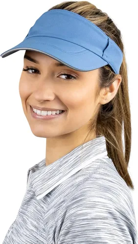 Vista 15 de TrailHeads Sombrero con visera solar de rendimiento para mujer, para correr Negro