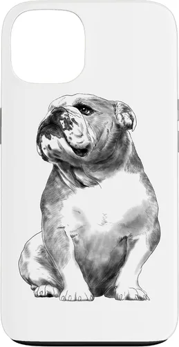 Vista 7 de Funda para iPhone 17 de Bulldog Inglés con diseño de perro