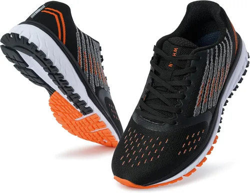 Vista 26 de Joomra Whitin - Tenis deportivos acolchados para correr para hombre