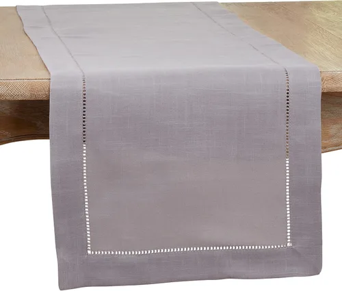 Vista 71 de SARO LIFESTYLE Servilleta de cóctel con borde cosido (juego de 12), negro, 6"x6