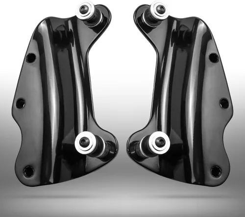 Vista 4 de Kits de hardware de acoplamiento de 4 puntos Soporte de respaldo compatible Negro
