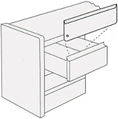 Vista 2 de Steelcase - Divisor de cajones