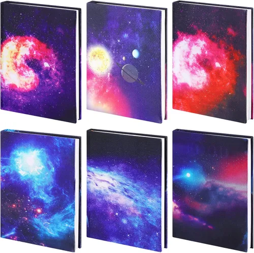 Vista 9 de Yexiya - Paquete de 6 fundas elásticas para libros, libro de texto