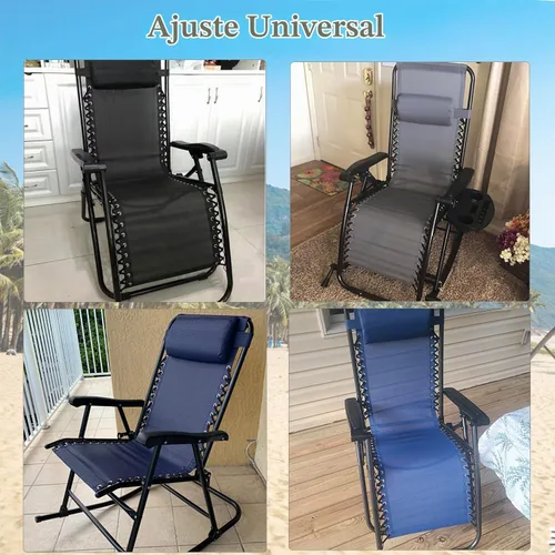 Vista 7 de Ostlttyn Tela de repuesto para silla Zero Gravity con kit de cuerda elástica, paño de reparación de 19 pulgadas de ancho con cable de repuesto