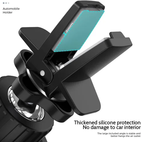 Vista 9 de Soporte universal increíblemente fuerte para teléfono celular y tableta de ventilación de aire con tecnología de succión inteligente