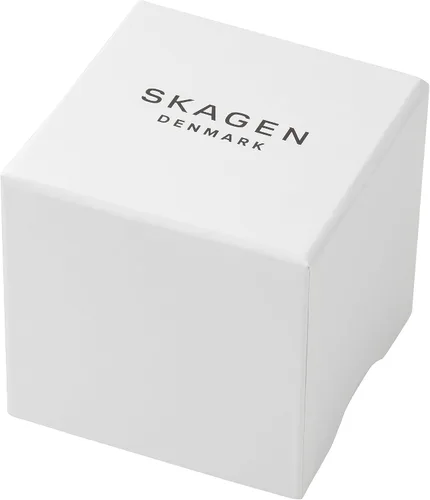 Vista 7 de Skagen Reloj minimalista de acero inoxidable para mujer