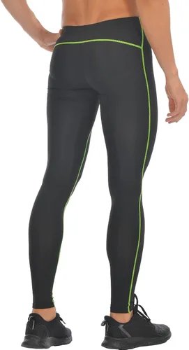 Vista 2 de qualidyne Mallas de ciclismo para hombre, pantalones largos para ciclismo, pantalones de bicicleta cálidos para clima frío, equipo de invierno