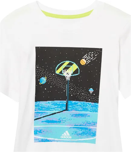 Vista 4 de adidas Boys' Short Sleeve Game On Novelty T-Shirt