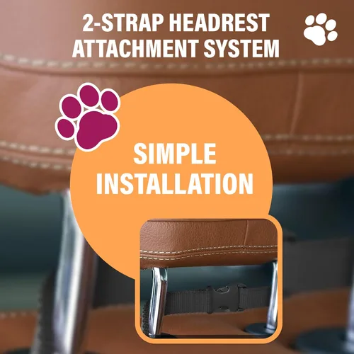 Vista 3 de Active Pets Forro de carga para perros, funda antideslizante duradera para asiento de vehículo, protege contra la suciedad y el pelaje, forro