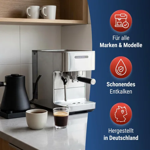 Vista 4 de Maxxi Clean 2 x 750 ml Universal Descaler Concentrate for Coffee Machines and Fully Automatic Coffee Machines of All Types for 12 Descaling