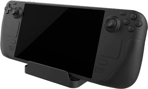 Vista 5 de Game Console Display Shelf Desktop Storage Bracket Cradle for Game Console Host Base Steam Deck