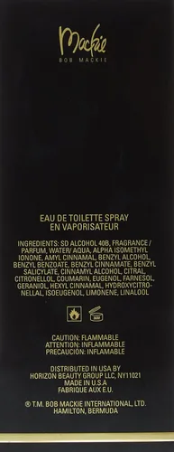 Vista 5 de Bob Mackie Eau de Toilette Spray para mujer, 3.4 onzas líquidas