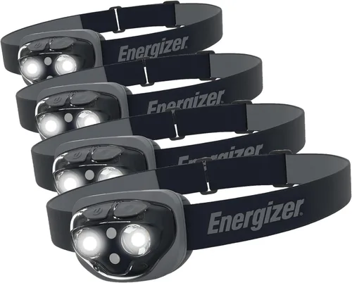 Vista 8 de Energizer PRO-360 Linterna frontal LED, resistente al agua IPX4, linterna de alto rendimiento para exteriores, camping, correr, tormenta, luz LED