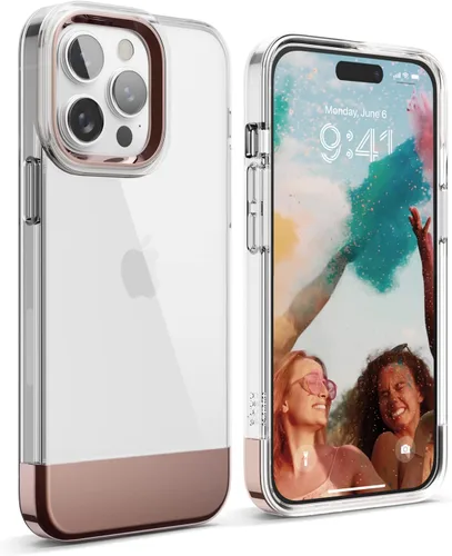 Vista 10 de elago Funda Glide Armor diseñada para iPhone 14 Pro Max, protección contra caídas, funda protectora de TPU a prueba de golpes, piezas mejoradas a