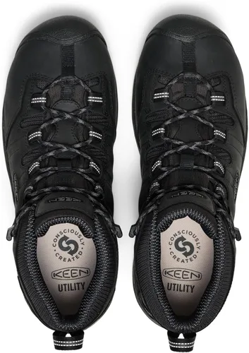 Vista 5 de KEEN Utility Botas de trabajo impermeables Detroit XT de altura media con punta de acero para hombre